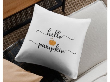 podzimni povlak na polstar hello pumpkin dyne