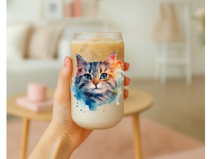 sklenicka kocka mourovata