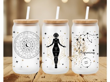 sklenicka na kavu vodnar aquarius