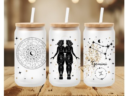sklenice blizenci gemini