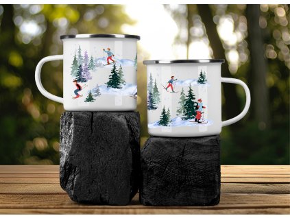 plechacek bezky sumava hory les snih