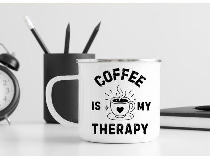 coffee is my therapy plechacek