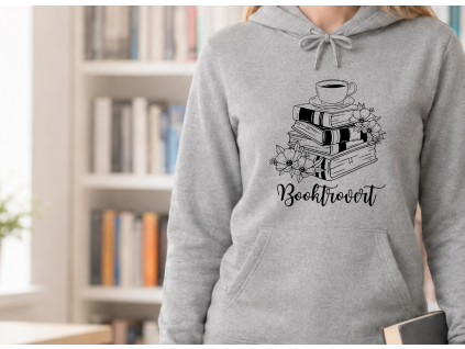 mikina booktrovert darek pro knihomolku