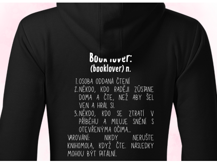 mikina book lover
