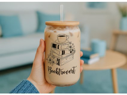 sklenicka booktrovert coffee