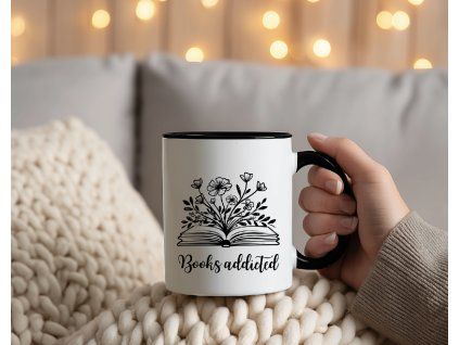 hrnek books addicted cerny