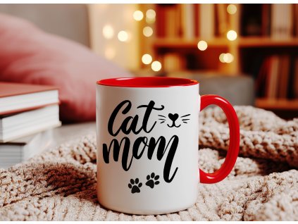 hrnek cat mom kocici mama