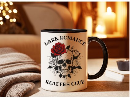 cerny hrnek dark romance s lebkou