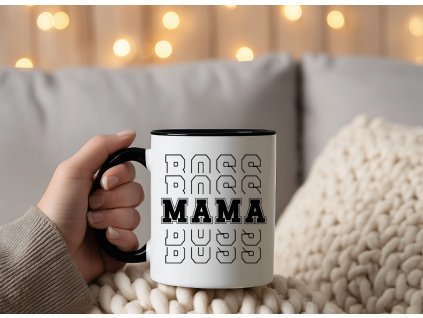 cerny hrnek mama boss