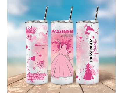 růžový termo kelímek passenger princess 1
