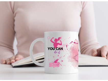 fitness hrnek you can do it