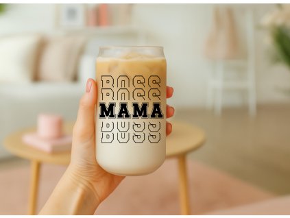 darek pro maminku sklenicka boss mama