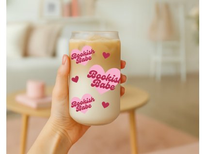 sklenicka bookish babe pro knihomolku