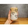 sklenicka na kavu srdce