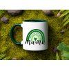 hrnek s napisem mama zeleny