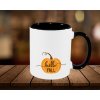 podzimni hrnek hello pumpkin hello fall cerny