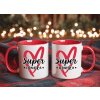 keramicky hrnek pro mamku super mamka cerveny