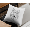 povlak na polstar vlk geometric