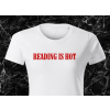 bookish tricko reading is hot