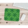 zelena podlozka pod mys vanoce vlocky