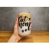 sklenicka na ledovou kavu cat mom