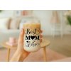 darek pro maminku sklenicka s potiskem best mom ever