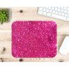 podlozka pod mys ruzovy glitter efekt