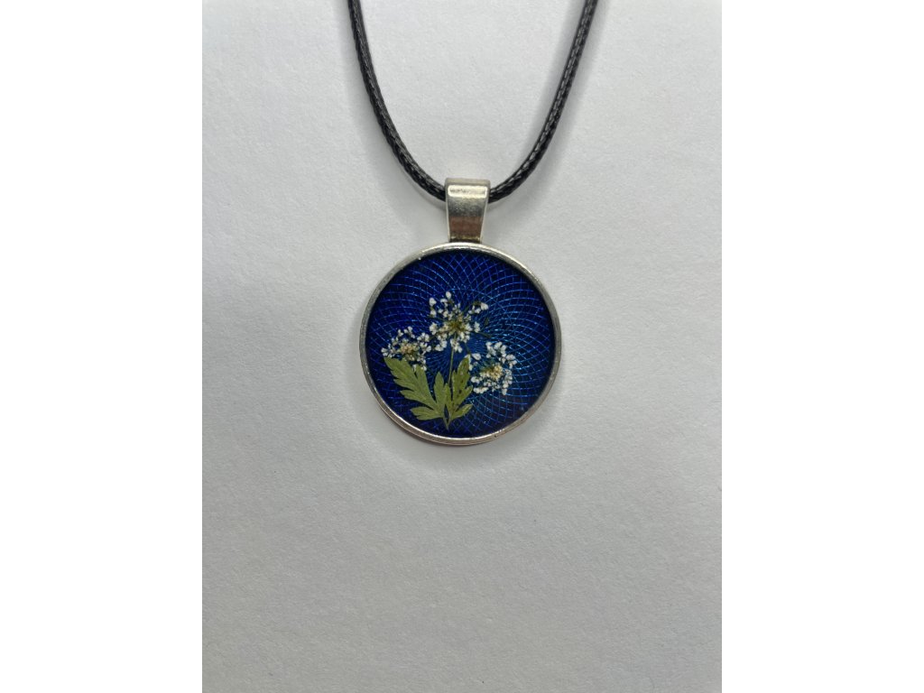 Epoxidový medailon stříbrná slitina