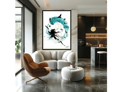 Digitální obraz „Svět havranů 2“ print