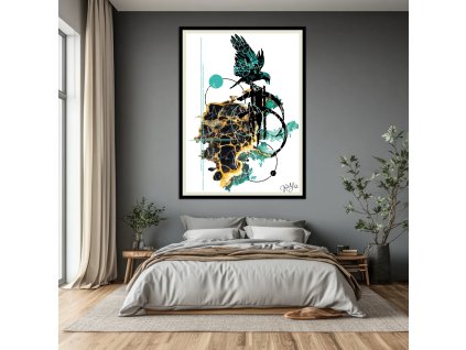 Digitální obraz „Svět havranů 3“ print