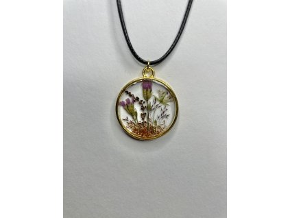 Epoxidový medailon zlatá slitina