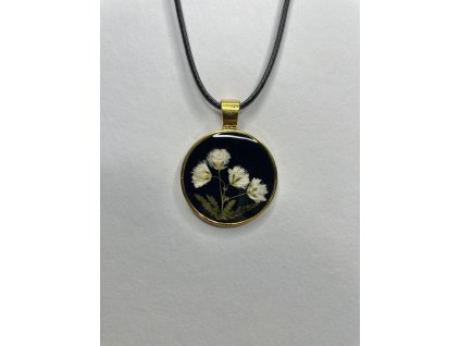 Epoxidový medailon zlatá slitina