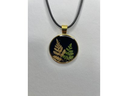 Epoxidový medailon zlatá slitina