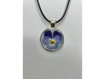 Epoxidový medailon stříbrná slitina