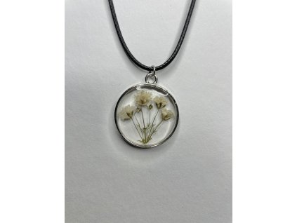 Epoxidový medailon stříbrná slitina