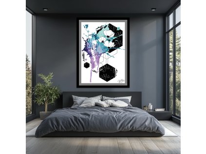 Digitální obraz „Vlčí mák“ print