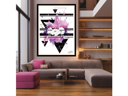 Digitální obraz „Mák“ print