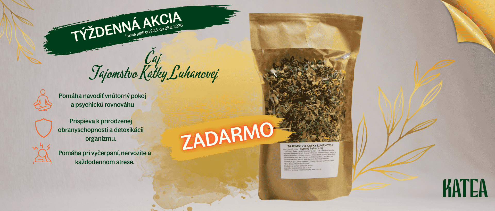 TÝŽDENNÁ AKCIA
