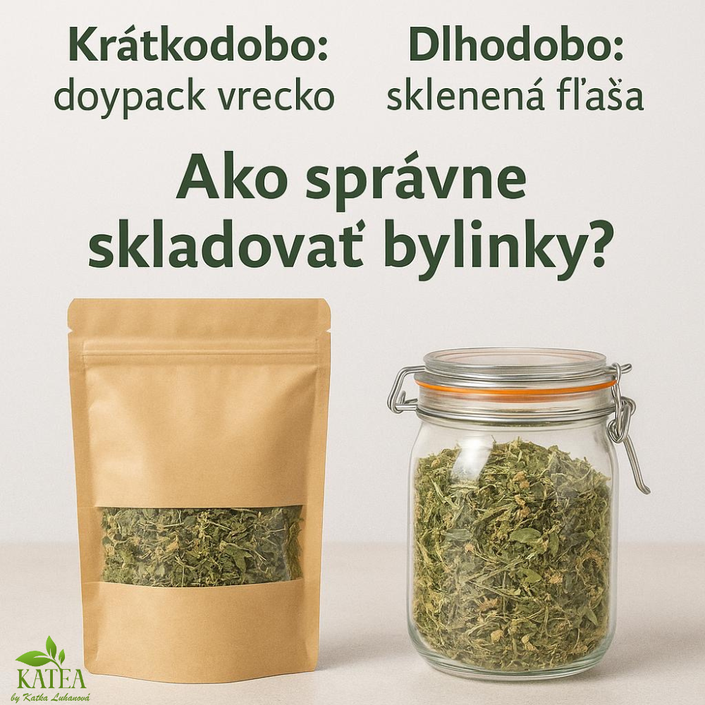 AKO SPRÁVNE SKLADOVAŤ BYLINKY?