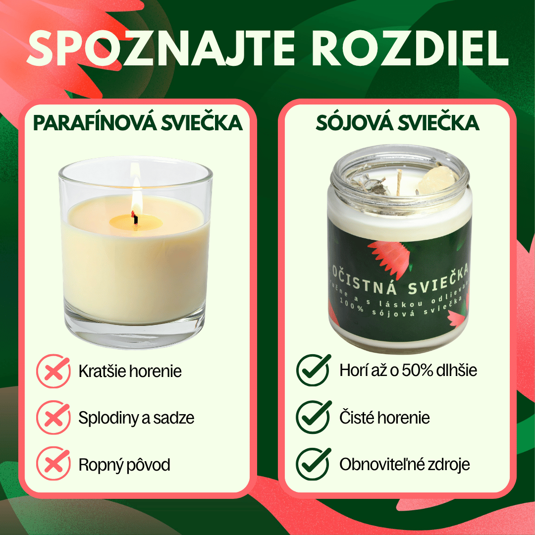Očistná sviečka so šalviou a krištáľom Katea