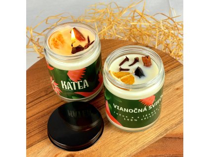 VIANOČNÁ SVIEČKA SO ZÁHNEDOU