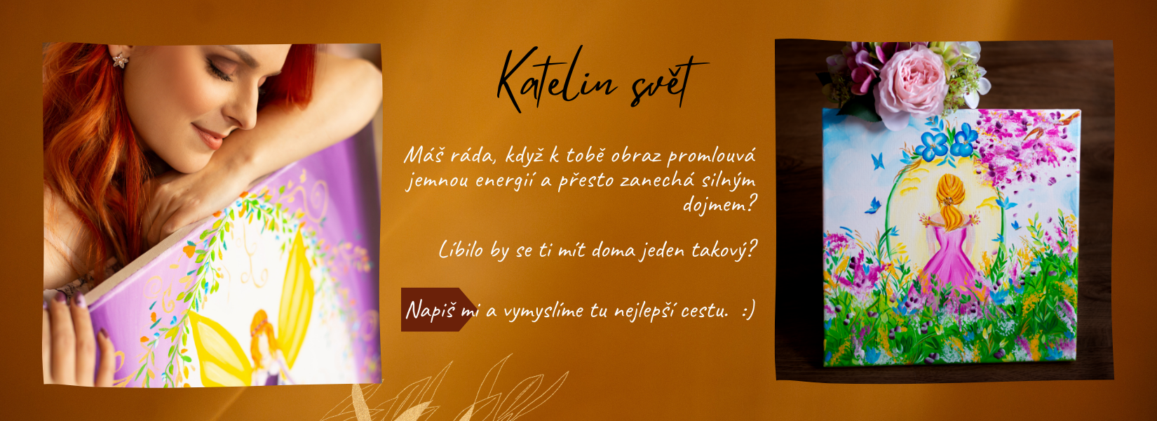 Autorské obrazy, energetická tvorba