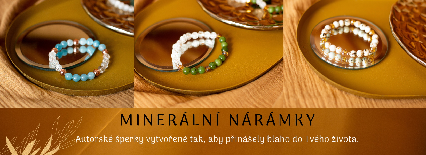 Minerální náramky