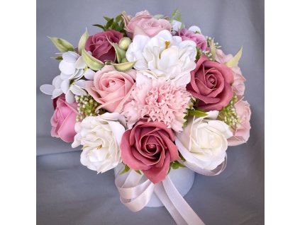 Mydlová kytička rúžova