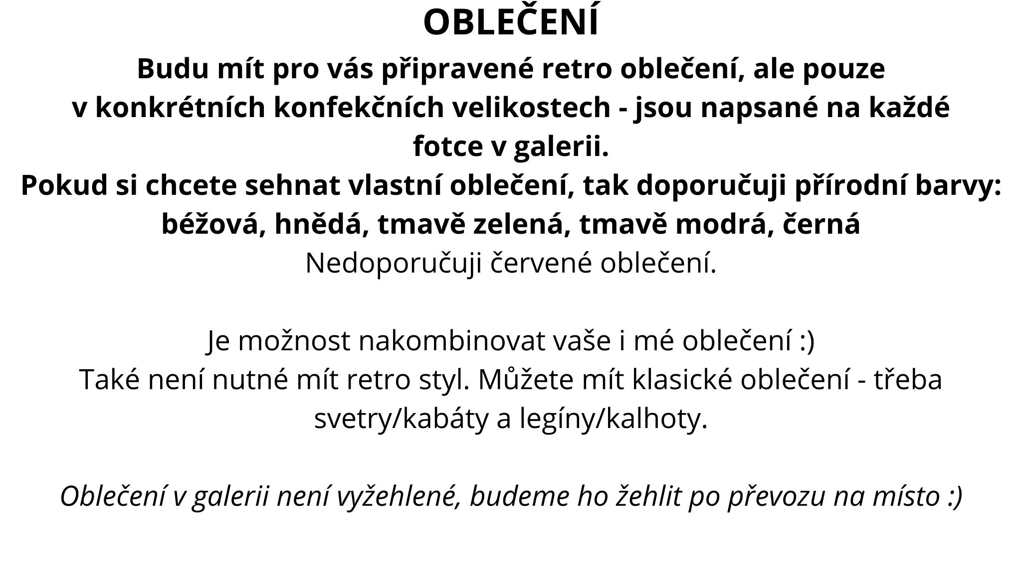 OBLEČENÍ