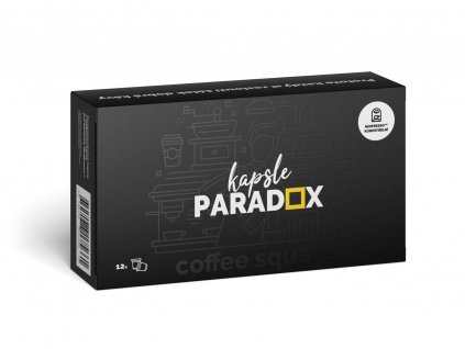 Káva Paradox - kompostovatelné kapsle, 12 ks krabička