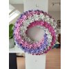 Dekorační věnec Růženka s fialkami