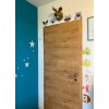Samolepky na zeď - zvířátka kolem dveří