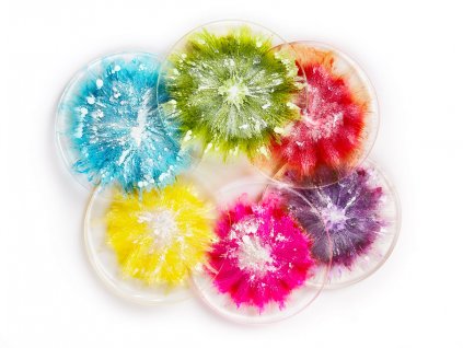 Duhové podtácky pod hrnečky