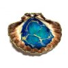 Miska na šperky Jakubka zlato modrá rustik
